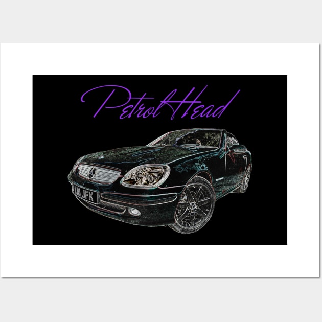 My Mercedes SLK R170 Petrol Head Wall Art by JFK KARZ